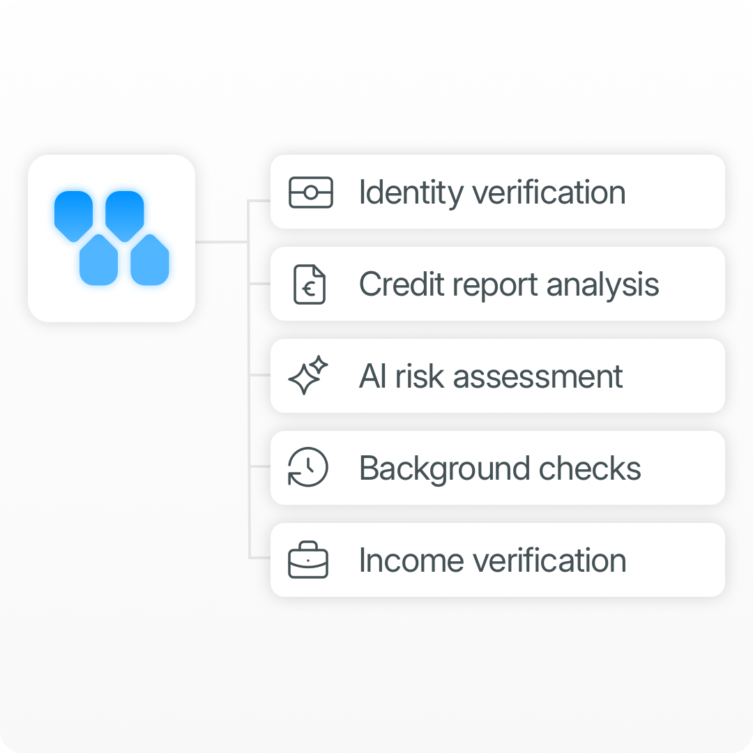 Tenant screening dashboard overview