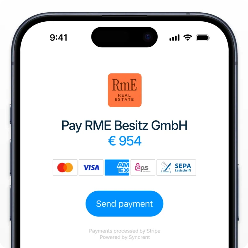Payment process demonstration